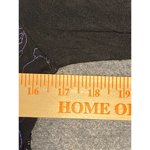 Vintage HARLEY DAVIDSON Lace Back Rhinestone Women's LONG SLEEVE black SMALL - Picture 14 of 15